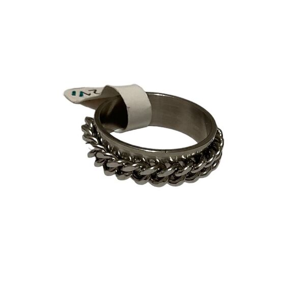 Mens Stainless Spinner Band - Picture 3 of 7